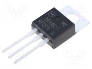 IC: voltage regulator; linear,fixed; -15V; 0.5A; TO220AB; THT; tube ONSEMI