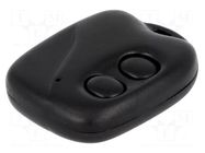 Enclosure: for remote controller; X: 36mm; Y: 46mm; Z: 11mm; ABS MASZCZYK