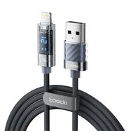 Toocki Charging Cable A-L, 1m, 12W (Grey), Toocki