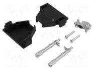 Enclosure for connectors: D-Sub; D-Sub 15pin,D-Sub HD 26pin MH CONNECTORS