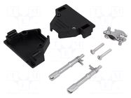 Enclosure for connectors: D-Sub; D-Sub 15pin,D-Sub HD 26pin MH CONNECTORS