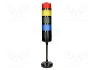 Signaller: signalling column; LED; red/yellow/green/blue; IP54 W2