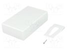 Enclosure: for remote controller; X: 67.5mm; Y: 103mm; Z: 26.5mm STRAPUBOX