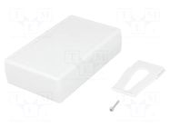 Enclosure: for remote controller; X: 67.5mm; Y: 103mm; Z: 26.5mm STRAPUBOX