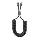USB-C to Lightning spring cable Budi, 1.8m, 20W, Budi