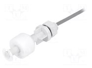 Sensor: liquid level; -20÷90°C; OUT: SPST-NC; lead; 500mA; 10W; 5m MEDER