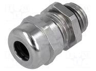 Cable gland; with earthing; M12; 1.5; IP68; brass; SKINTOP® LAPP