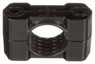 CABLE CLEAT, NYLON, BLACK, 44X64X45MM