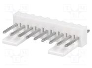 Socket; wire-board; male; KK 254; 2.54mm; PIN: 9; snapped-in; THT MOLEX