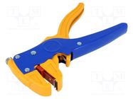 Stripping tool; 0.5÷5.5mm2; Wire: round,flat; 170mm 