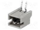 Socket; wire-board; male; 1.5mm; PIN: 2; THT; 100V; 1A; tinned; 20mΩ JOINT TECH