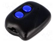 Enclosure: for remote controller; X: 36mm; Y: 46mm; Z: 11mm; ABS MASZCZYK