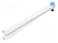 PCB guide; polyamide; grey; L: 120mm; B: 112.5mm ESSENTRA