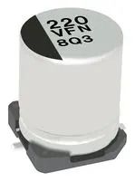 CAP, 680UF, 25V, ALU ELEC, SMD