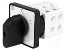 Switch: cam switch; Stabl.pos: 2; 16A; 0-1; for building in; 4kW PROMET