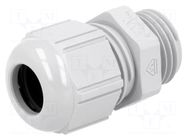 Cable gland; M16; 1.5; IP68; polyamide; grey; UL94V-2; SKINTOP® LAPP