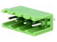Connector: pluggable terminal block; socket; male; 15A; 300V; THT XINYA