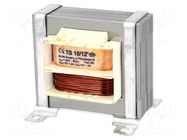 Transformer: mains; 18VA; 230VAC; 6V; 6V; 1.3A; 1.3A; screw type INDEL