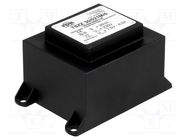 Transformer: encapsulated; 30VA; 230VAC; 7.5V; 4A; PCB; IP00 INDEL