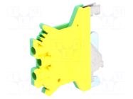 Splice terminal: rail; USLKG; screw terminal; yellow-green; 5.2mm PHOENIX CONTACT