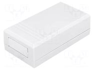 Enclosure: multipurpose; X: 66mm; Y: 124mm; Z: 41mm; polystyrene KRADEX