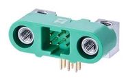 CONNECTOR, R/A HDR, 6POS, 2ROW, 1.25MM