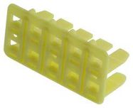 DOUBLE LOCK PLATE, PBT, YELLOW