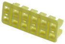 DOUBLE LOCK PLATE, PBT, YELLOW