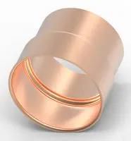 SHIELD CRIMP FERRULE, COPPER ALLOY