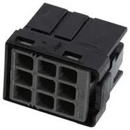 AUTOMOTIVE HOUSING, RECEPTACLE, 9POS