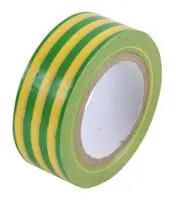 TAPE, PVC, 19MM X 8M, GREEN, YELLOW