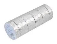 TAPE, PVC, 19MM X 20M, WHITE, PK10