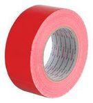 TAPE, POLYCLOTH, 50MM X 50M, RED