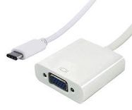 USB3.1 TYPE C PLUG TO VGA SOCKET ADAPTOR