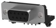 D SUB CONN, RCPT, 9POS, SOLDER