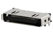 I/O CONN, REPTACLE, 40POS, SOLDER