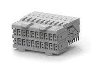 BACKPLANE CONN, RCPT, 4R/40POS/PRESS FIT
