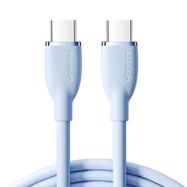 Cable Colorful 100W USB C USB C SA29-CC5 / 100W / 1,2m (blue), Joyroom