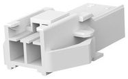 CONNECTOR HOUSING, RCPT, 2POS, 3.96MM