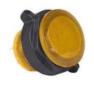 PANEL INDICATOR, 22MM, YELLOW, 120VAC