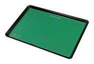 TRAY LINER, RUBBER, GREEN, 24" X 16"