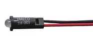 PANEL INDICATOR, BLUE, 3.96MM, 3.2VDC