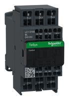 CONTACTOR, 3PST-NO, 24V, DIN RAIL/PANEL