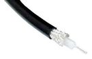 COAXIAL CABLE, RG214, PVC, 328FT