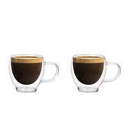 Extralink | Set of 2 Double-Walled Thermal Cups | 90 ml, EXTRALINK