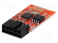 Module: WiFi; temperature sensor; IEEE 802.11b/g/n; 2.4GHz; THT OLIMEX