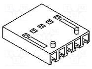 Plug; wire-board; female; C-Grid III; 2.54mm; PIN: 20; w/o contacts MOLEX