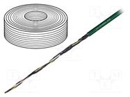 Wire: control cable; chainflex® CF5; 25G2.5mm2; PVC; green; Cu IGUS