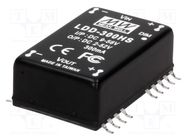 Converter: DC/DC; 18W; Uin: 9÷56V; Uout: 2÷52VDC; Iin: 320mA; THT; LDD MEAN WELL