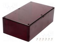 Enclosure: multipurpose; X: 110mm; Y: 191mm; Z: 57mm; 1591; IP54 HAMMOND